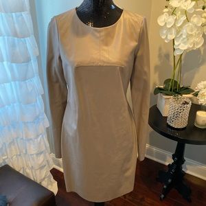 Leather BCBG Max Azria dress
